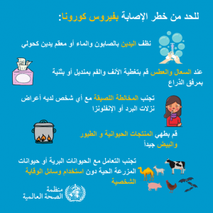 قلل من خطر الإصابة بفيروس كورونا